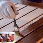 Painting wooden worktops