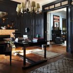 ruangan warna hitam